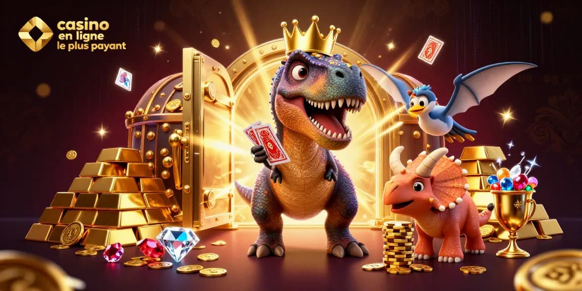 Jouez dans le casino en ligne le plus payant avec une ambiance festive et des personnages ludiques