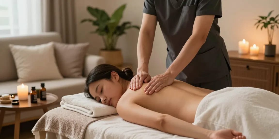 Experience relaxing 용산출장마사지 in a tranquil home setting with professional therapy and soothing ambiance.
