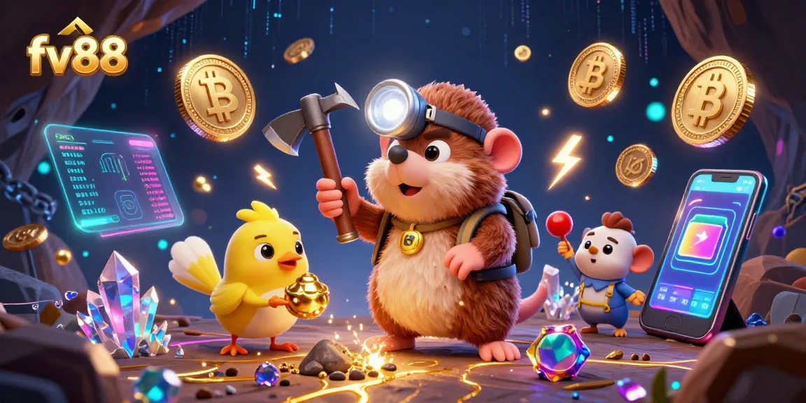 Engage in thrilling gameplay at fv88 with vibrant treasures and sparkling gems in a rich casino-themed scene