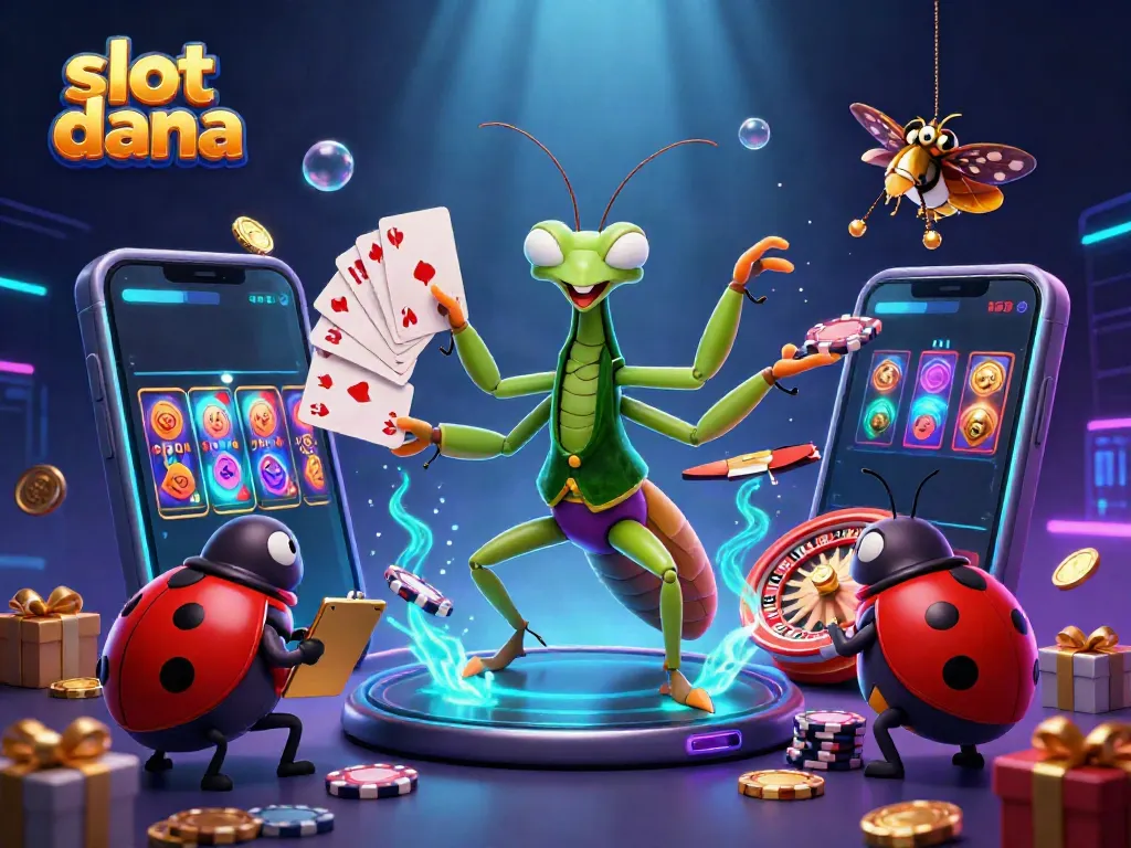 Menggandakan keseruan dengan Slot Dana dalam ilustrasi 3D kartun yang menarik.