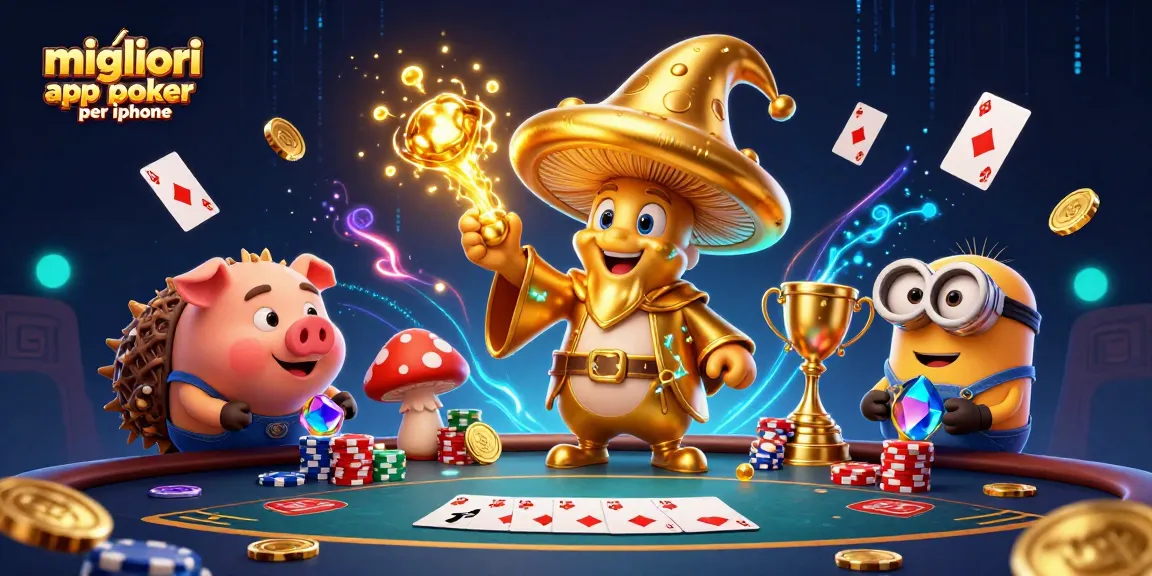 Gioca a poker nei migliori tornei con le migliori app poker per iPhone e ottieni vantaggi esclusivi.