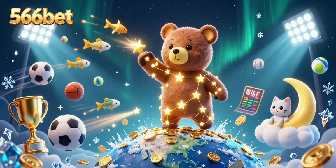 Experience the thrill of winning big with 566bet, capturing golden coins in a vibrant casino world.