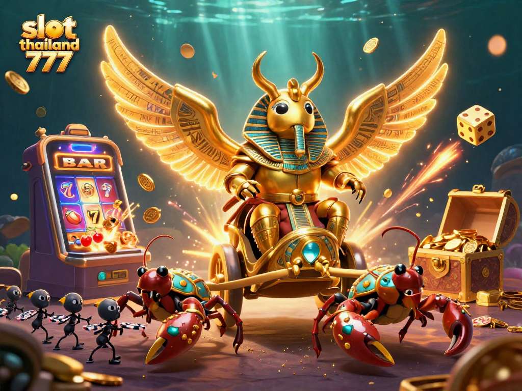 Experience the thrill of slot thailand 777 with vibrant characters and explosive casino action.