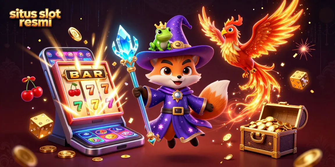 Experience thrilling online slots at situs slot resmi with magical characters and dynamic jackpots.