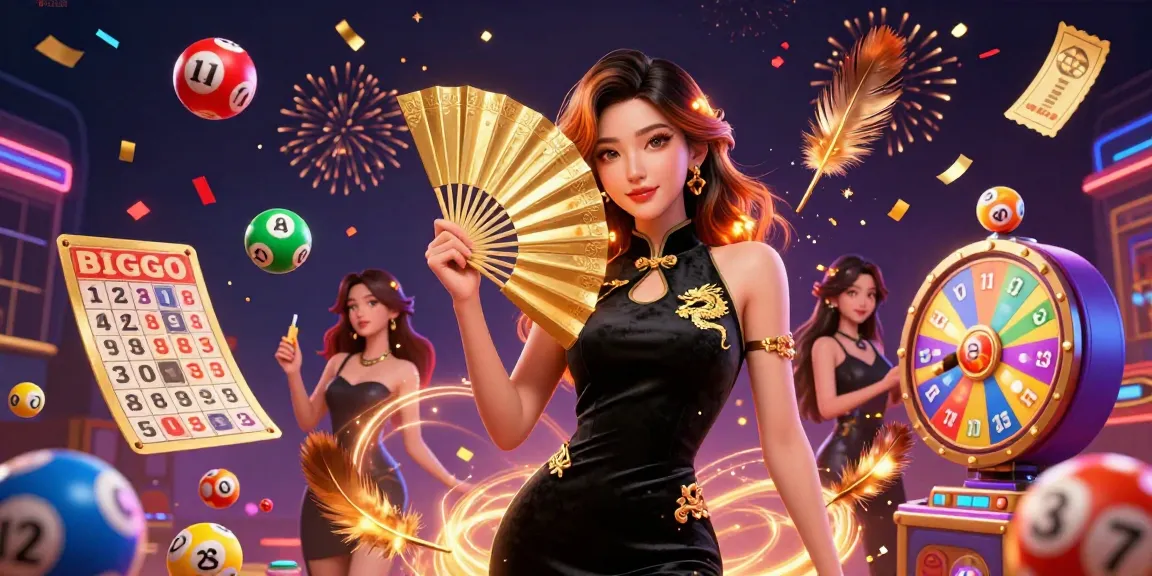 Win big at link hitclub with vibrant lottery balls and dynamic casino elements in an immersive scene.