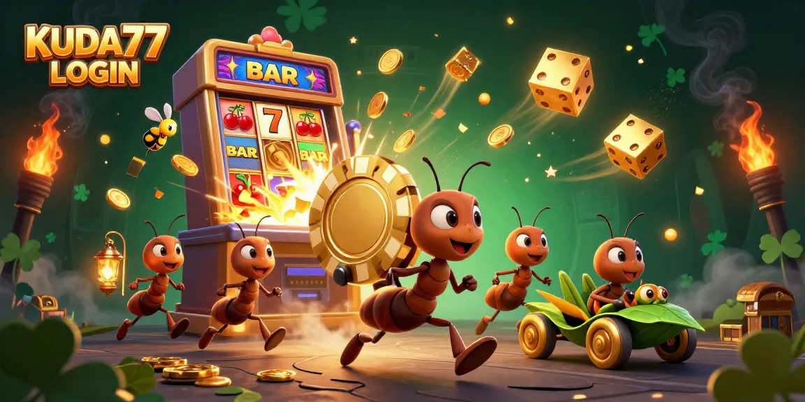 Gali kesenangan dengan KUDA77 LOGIN sambil menang jackpot di slot online.