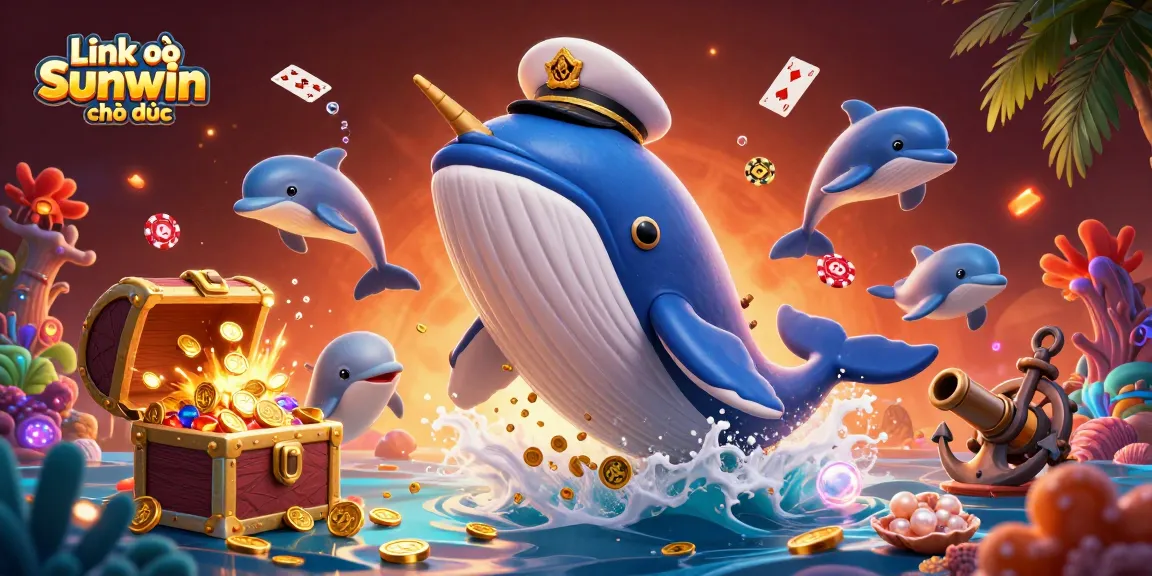 Experience the thrill with Link vào Sunwin chính thức in a vibrant underwater casino adventure.