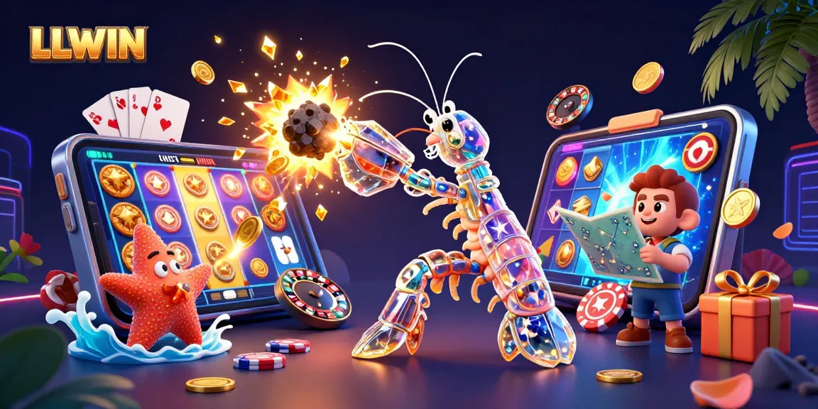 LLWIN showcases an electrifying online casino experience with vibrant graphics and engaging gameplay.