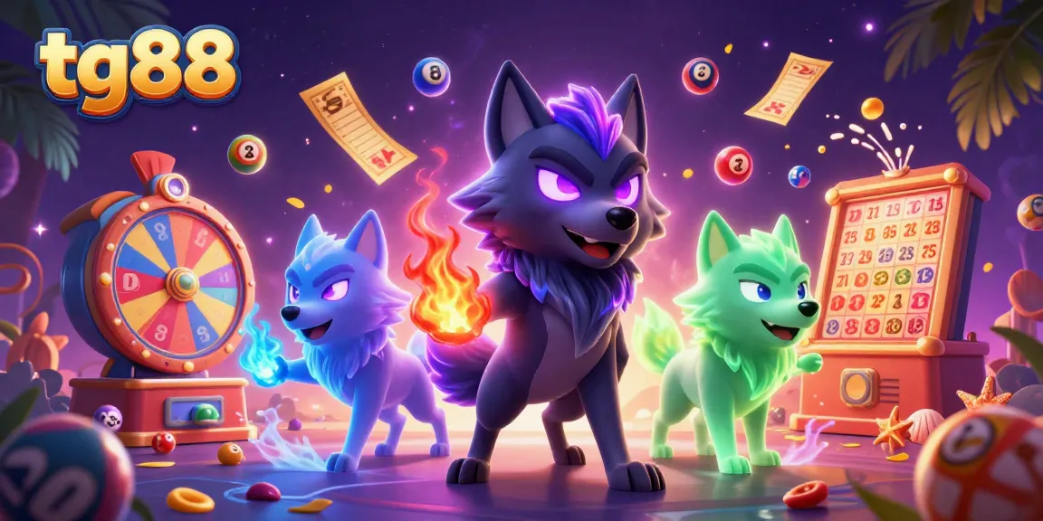 Engage in thrilling gameplay at tg88 with vibrant lottery balls and mesmerizing prize elements.