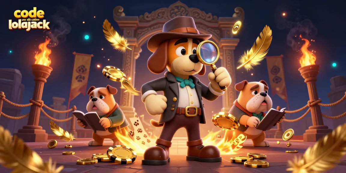 Experience thrilling adventures with the code promo du casino lolajack in a vibrant 3D casino scene filled with treasures.