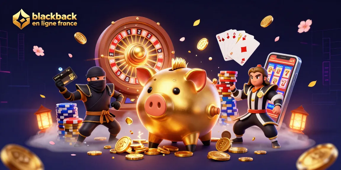 Découvrez le blackjack en ligne France avec des personnages animés et des éléments de casino captivants.