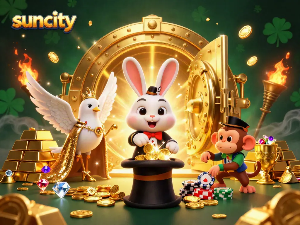 Experience thrilling wins at suncity casino with magical elements and vibrant treasures.