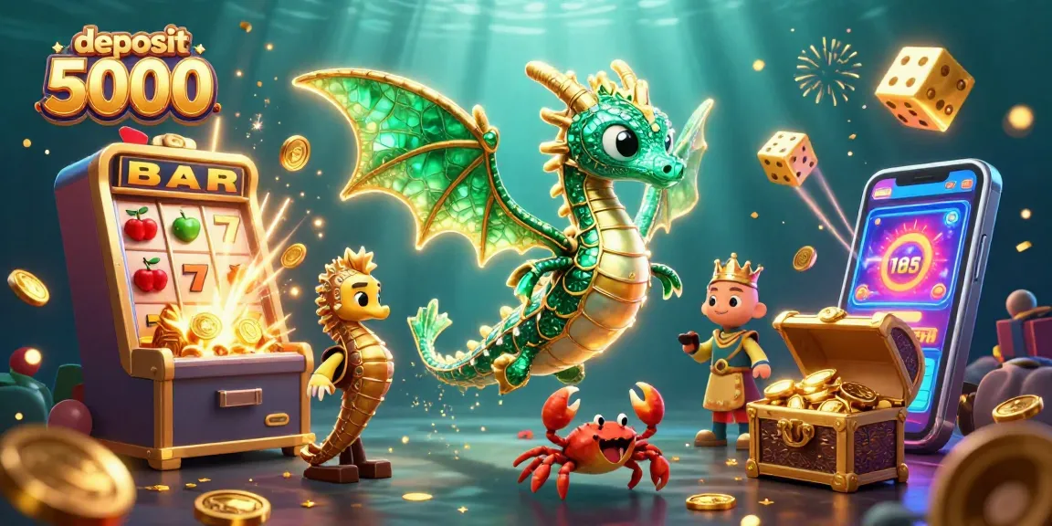Take a chance to deposit 5000 while enjoying the vibrant world of online gaming visuals.